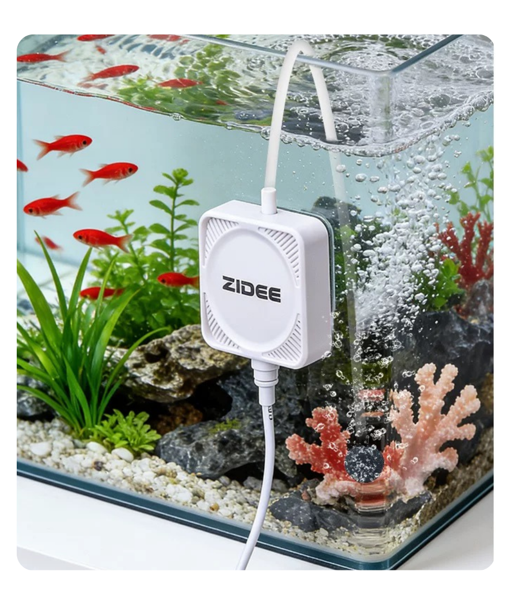 Zidee Mini Aquarium Air Pump