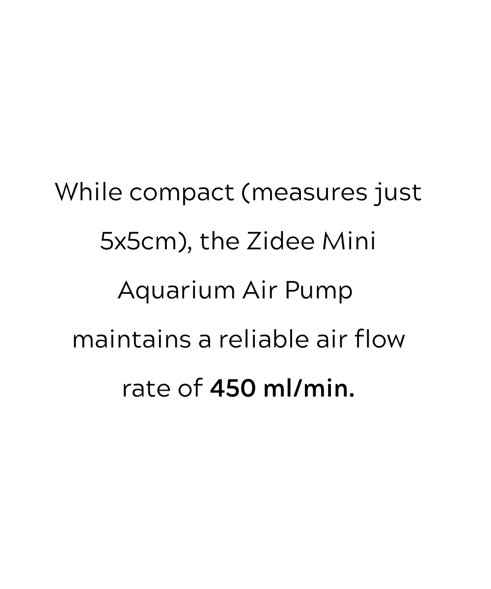 Zidee Mini Aquarium Air Pump